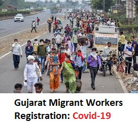 Gujarat Migrant Workers Registration covid 19