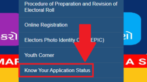 Gujarat Voter Application Status