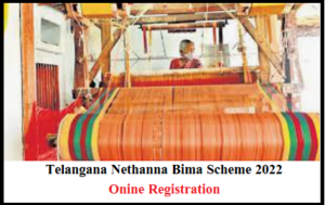 Telangana Nethanna Bima Scheme