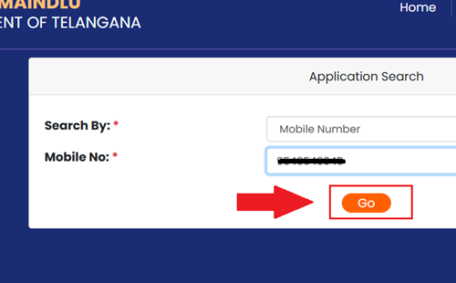 Indiramma Illu Status check