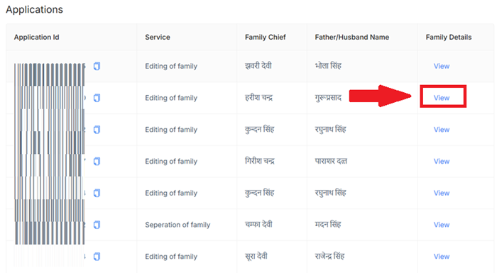 parivar register nakal uttarakhand online